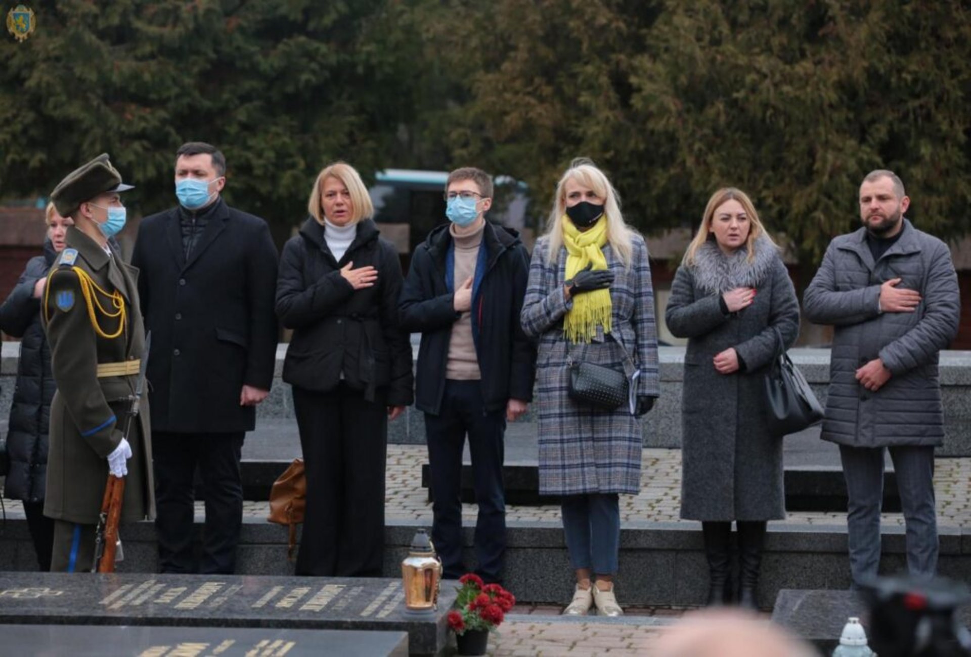 У День Гідності та Свободи у Львові вшанували пам'ять патріотів