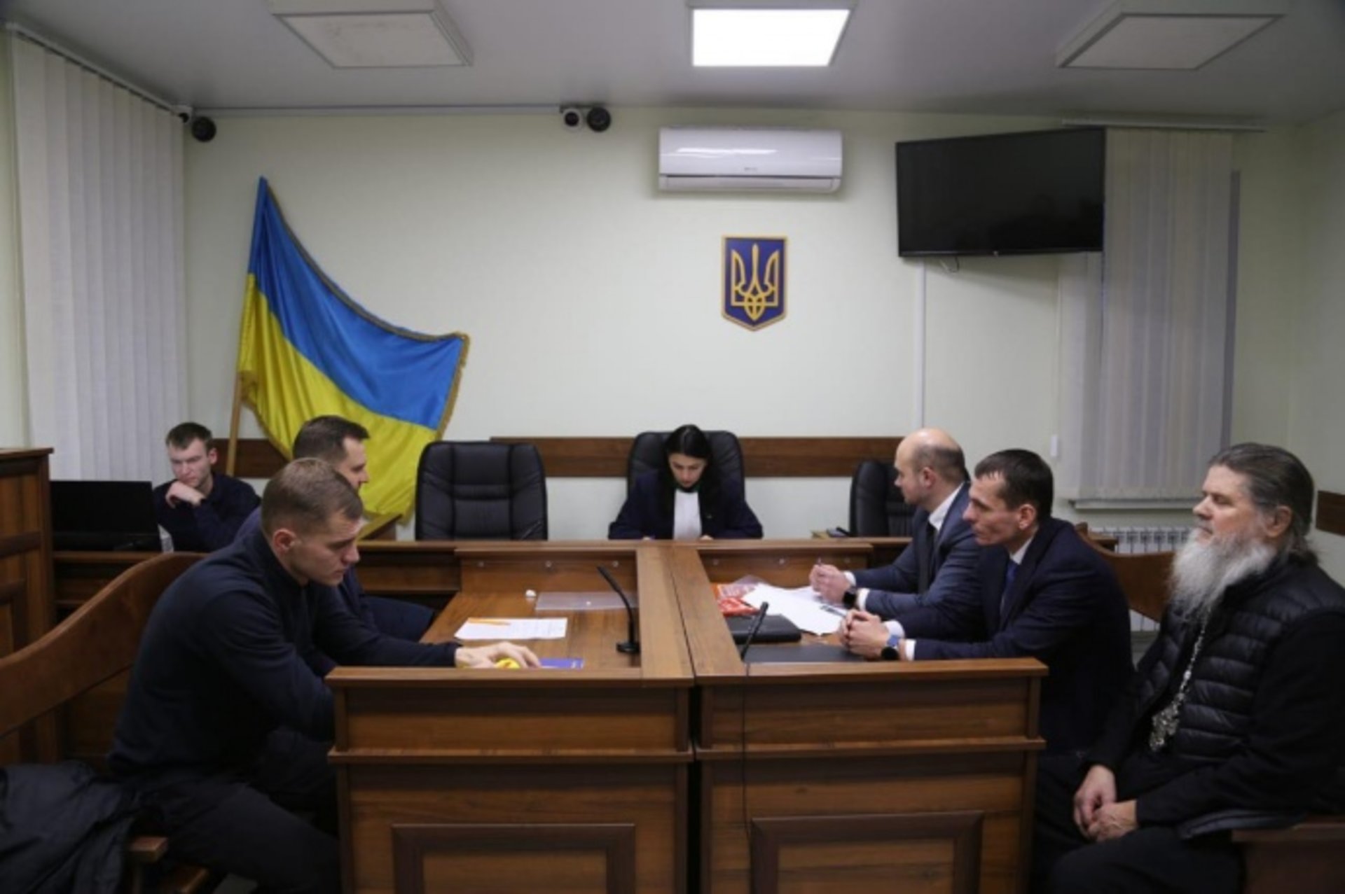 Засідання Солом'янського суду Києва щодо отця ЗахаріїАВТОР: ВІКТОРІЯ РОЩИНА