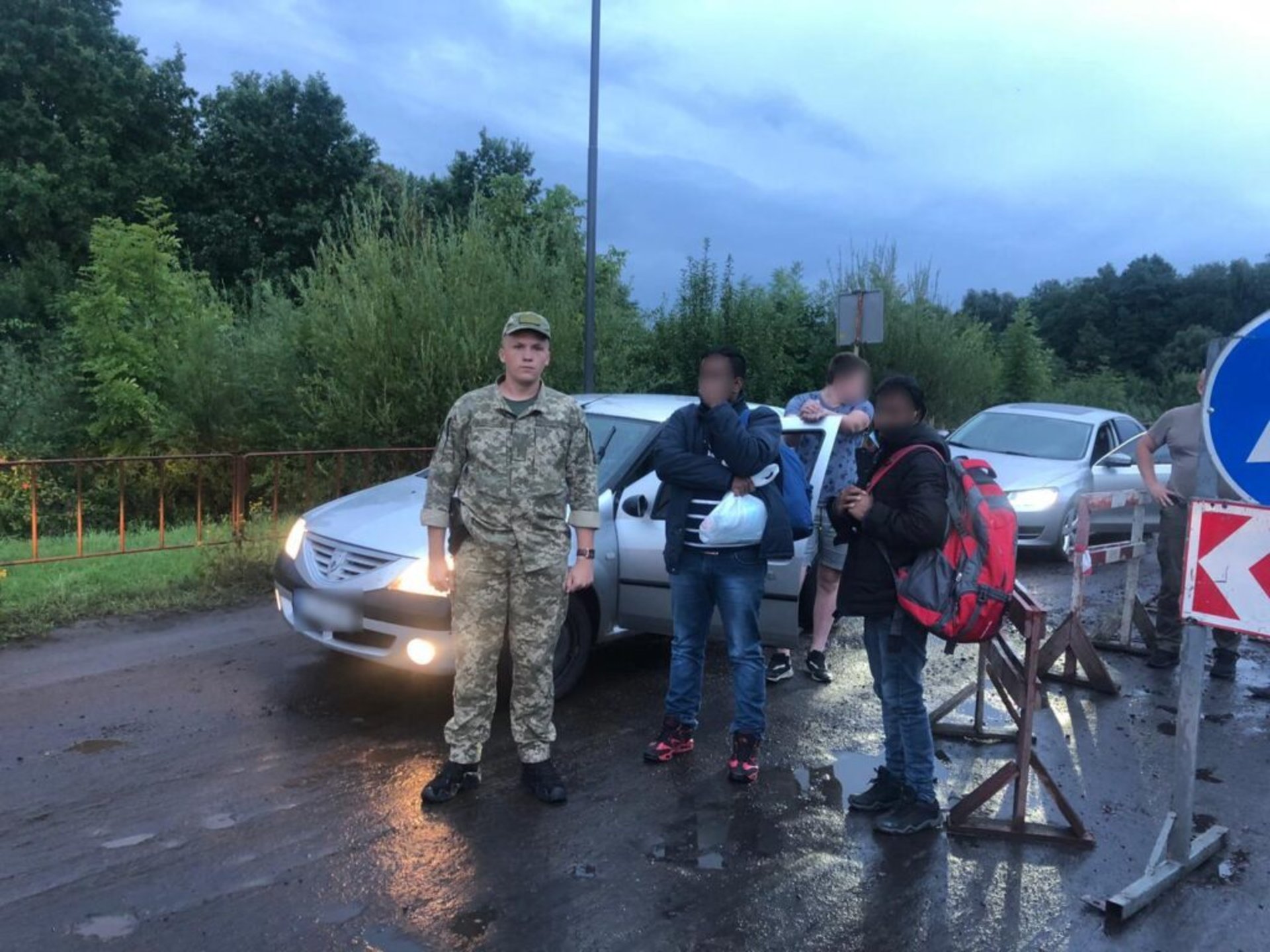На Львівщині затримали чотирьох нелегальних мігрантів