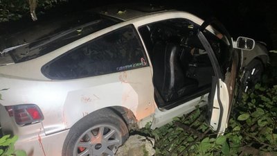 На Львівщині 20-річний водій злетів з траси та відправив свого друга у лікарню (ФОТО)