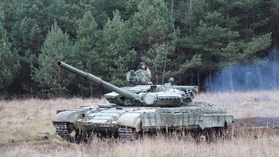 На Львівщині після дев’ятирічної перерви запрацював на повну потужність танкодром