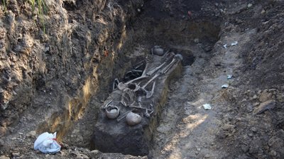 У Дрогобичі виявили нові захоронення жертв політичних репресій НКВС
