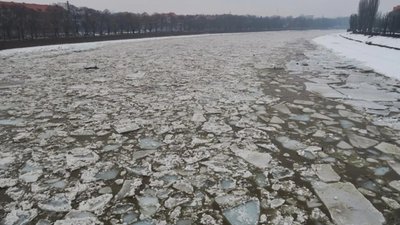 На Львівщині розпочався льодохід