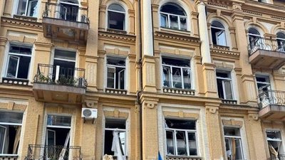 У Києві пошкоджені будівлі податкової