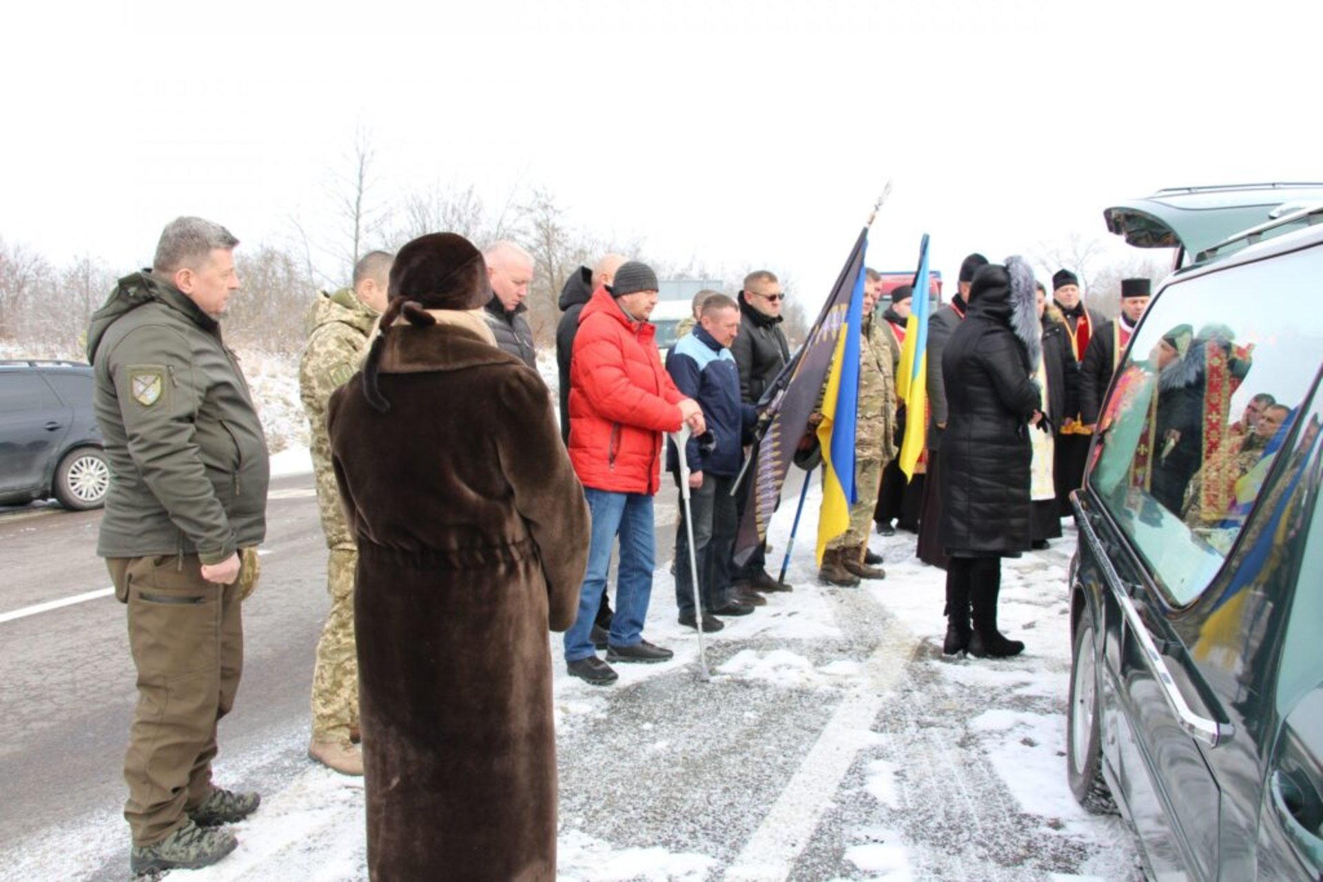 Дрогобицька громада зустріла загиблого Героя Миколу Гуняка