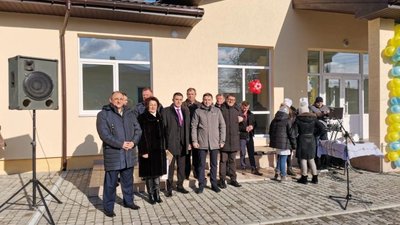 На Пустомитівщині відкрили новозбудовану амбулаторію загальної практики сімейної медицини