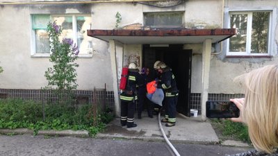 У Моршині під час пожежі в багатоповерхівці загинув чоловік (ФОТО)