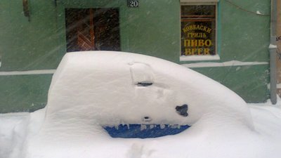Львів не бачив такої сніжної зими з 2013 року (ФОТО)