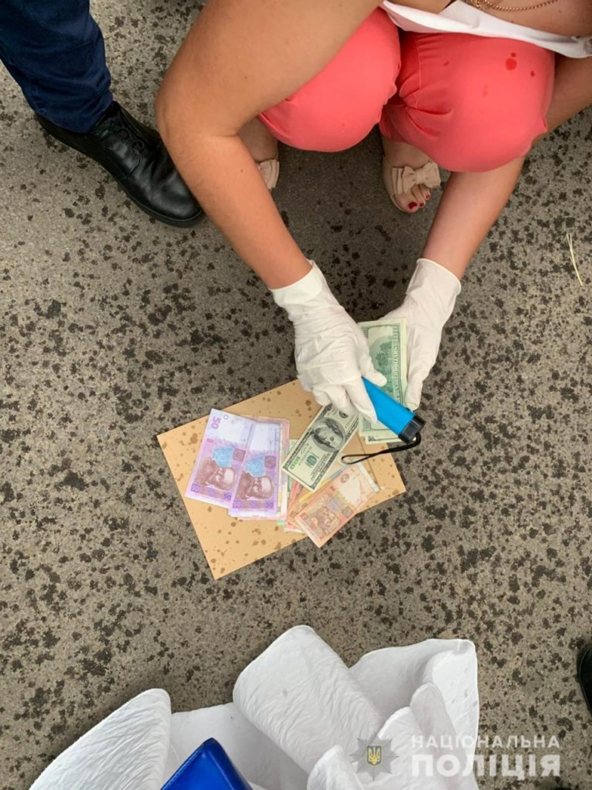Як підлеглу Садового затримували на хабарі