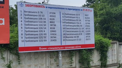На Львівщині придумали новий спосіб боротьби з боржниками (ФОТО)