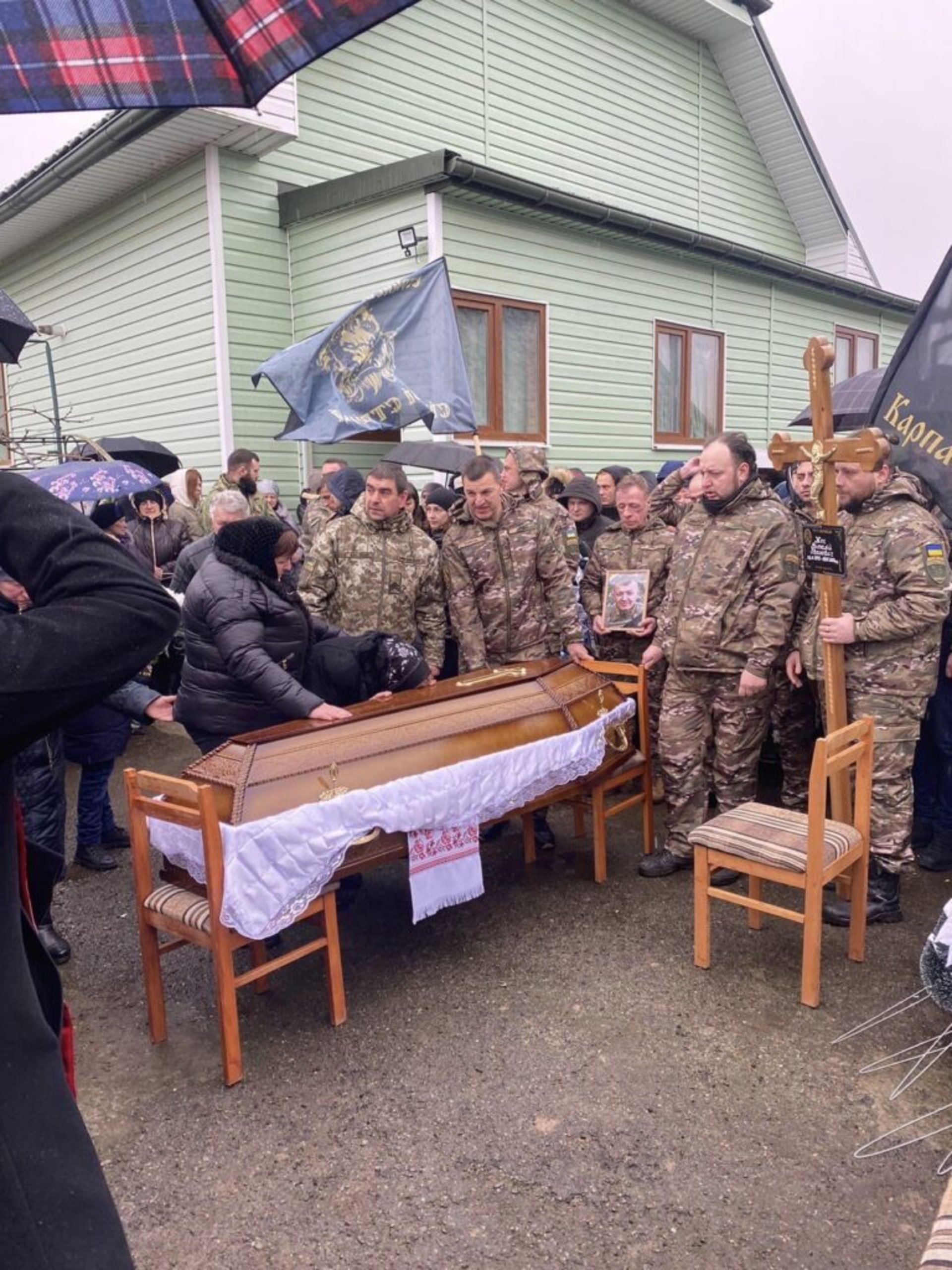 Стрий провів в останню путь двох захисників України
