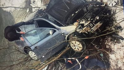На Львівщині перекинувся автомобіль (ФОТО)