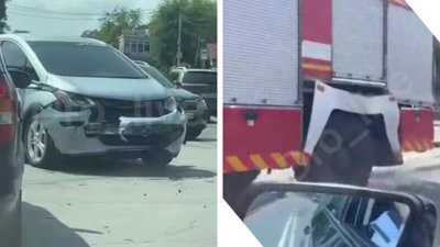 На Львівщині зіткнулися легковик і пожежний автомобіль
