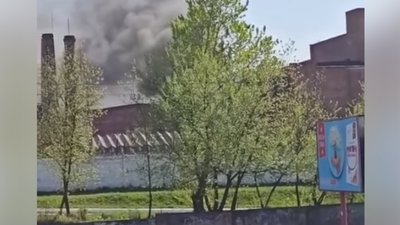 У Львові пожежа на території в'язниці (ВІДЕО)