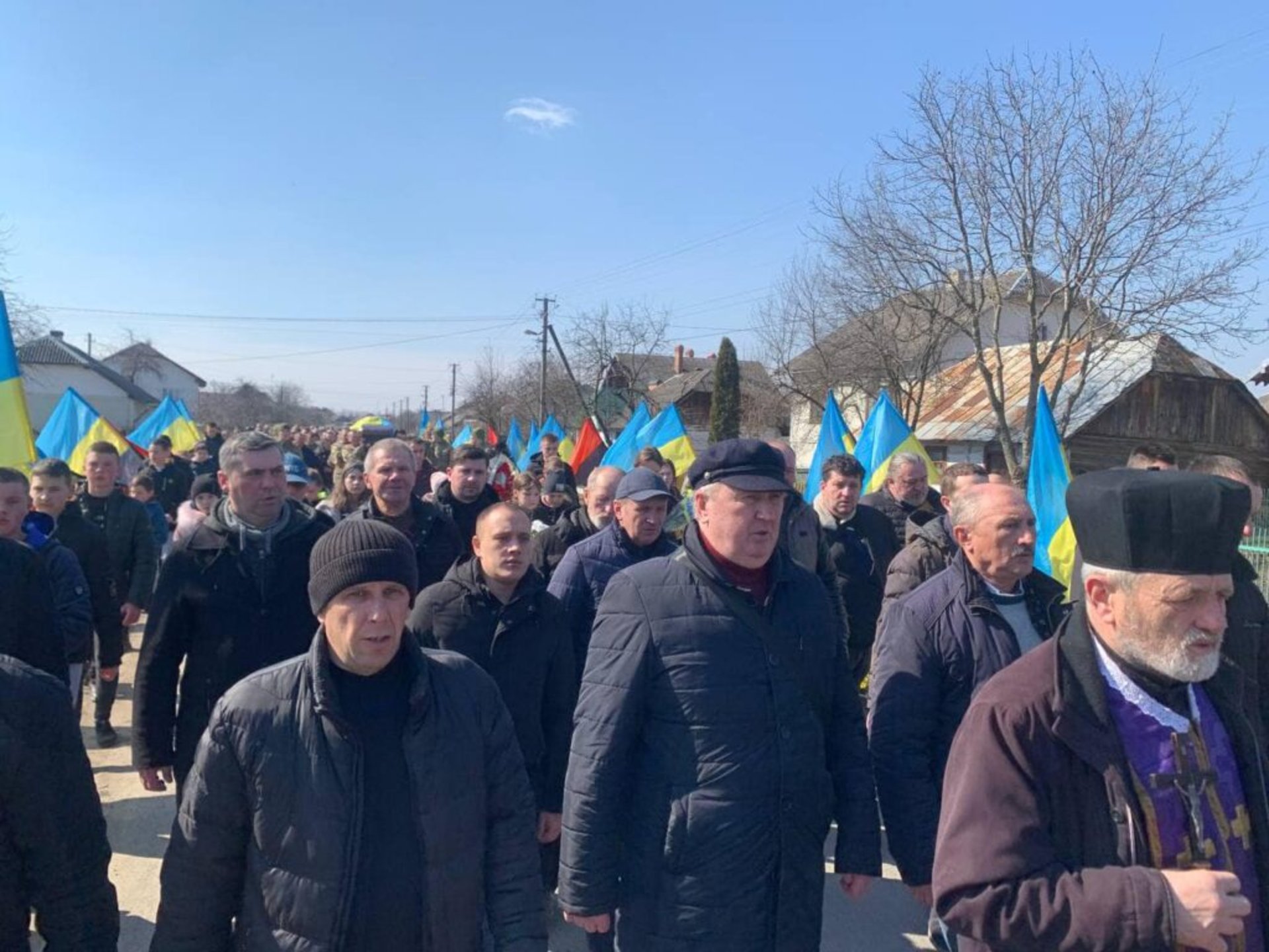 На Львівщині провели в останню путь підполковника, який загинув на Яворівському полігоні, фото Стрийська міська рада