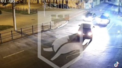 У центрі Львова водій переплутав смуги для руху (ВІДЕО)