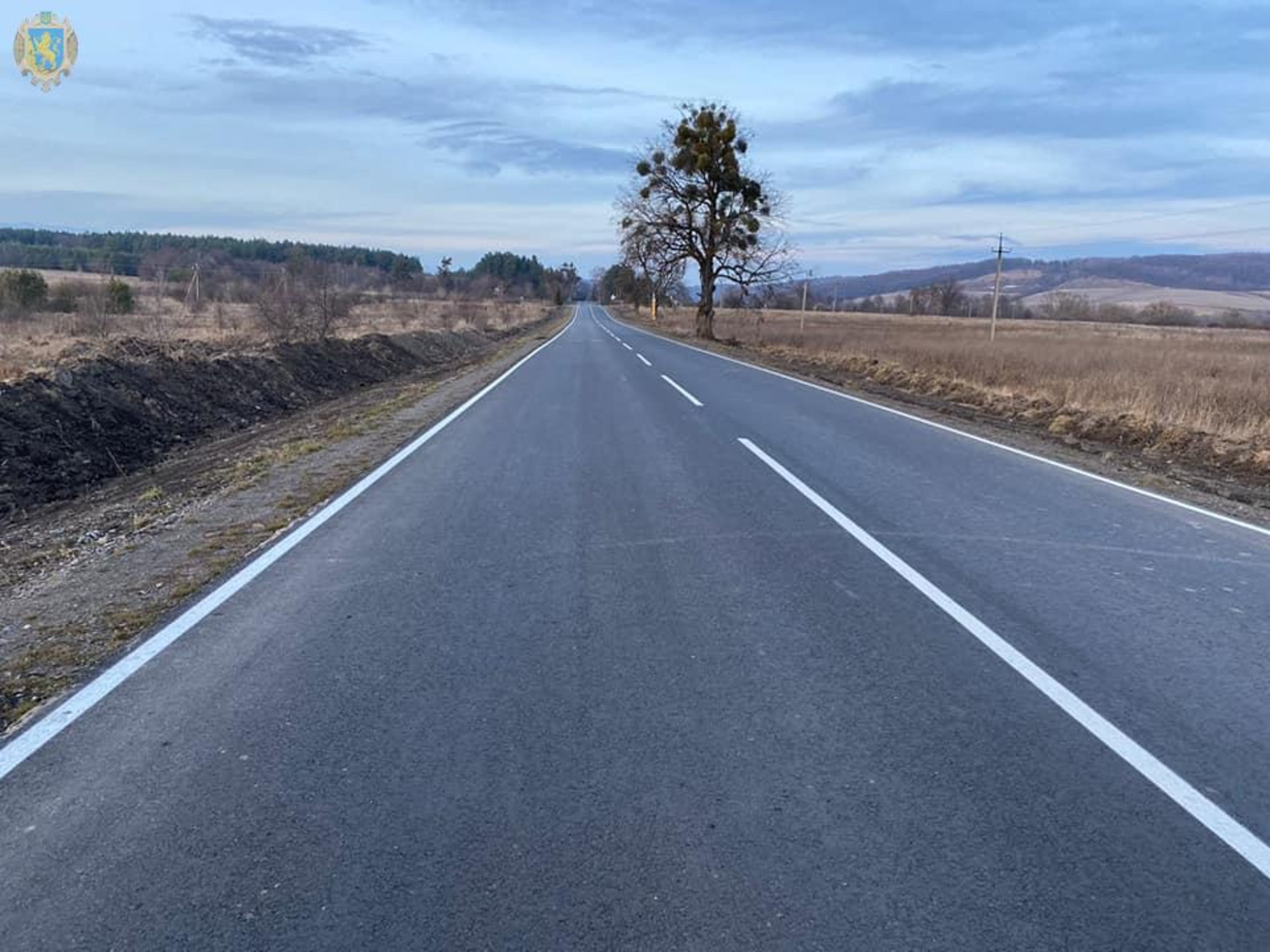На Львівщині завершили ремонт автомобільної дороги Ясенів – Золочів