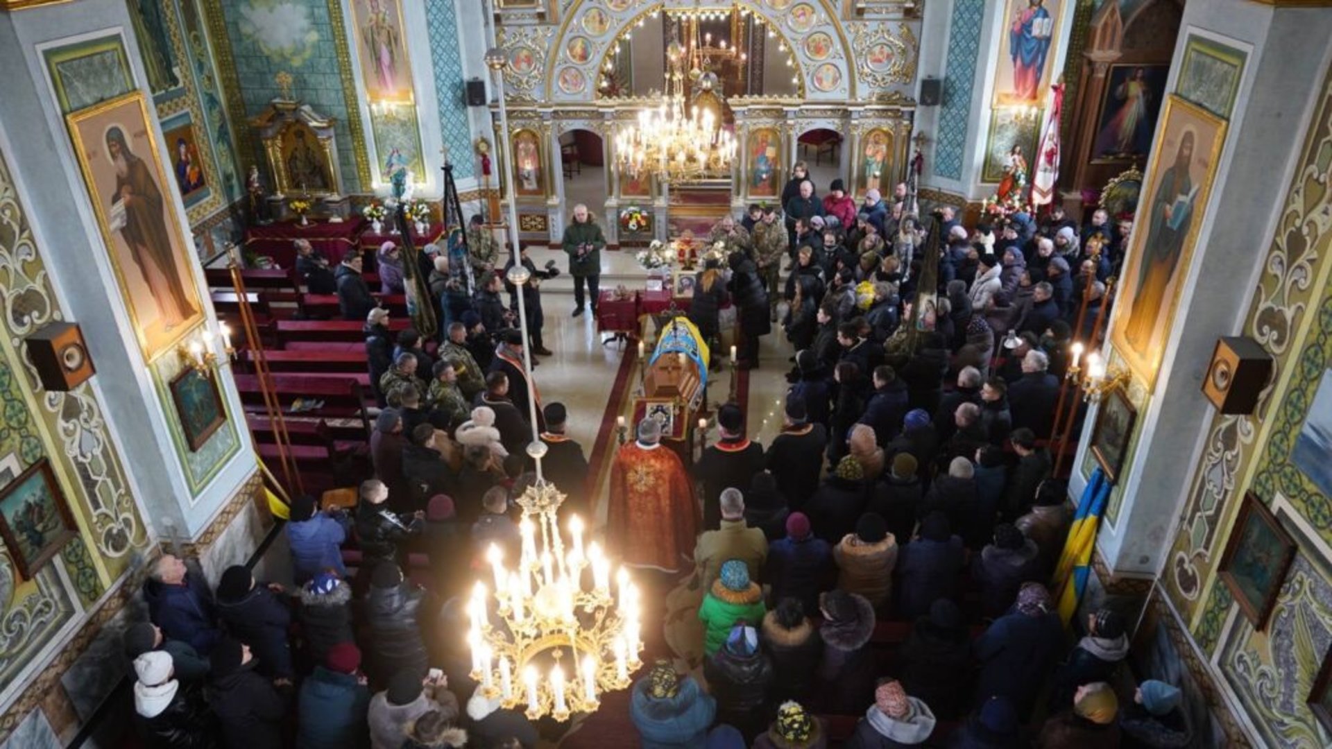 На Львівщині попрощалися з поліцейським Романом Рущишиним, фото ГУ НП у Львівській області