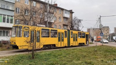 У Львові трамваї курсують із інтервалом у пів години