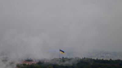 У Львові небо вкрилось димом