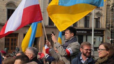 Українці і поляки спільно відзначили День Конституції Польщі