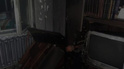 Нічна пожежа на Пулюя у Львові: вогнеборці врятували мешканців