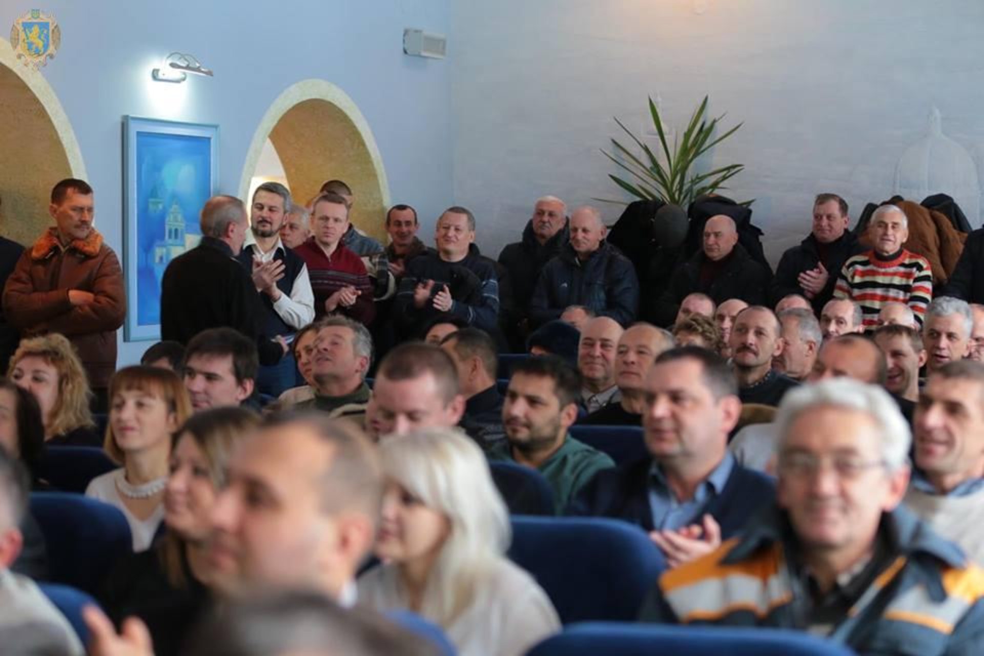 З нагоди професійного свята на Львівщині відзначили енергетиків. Фото: прес-служба ЛОДА.