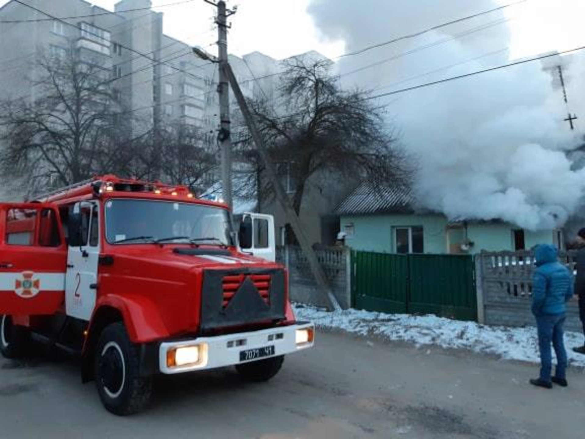 У Львові горів будинок