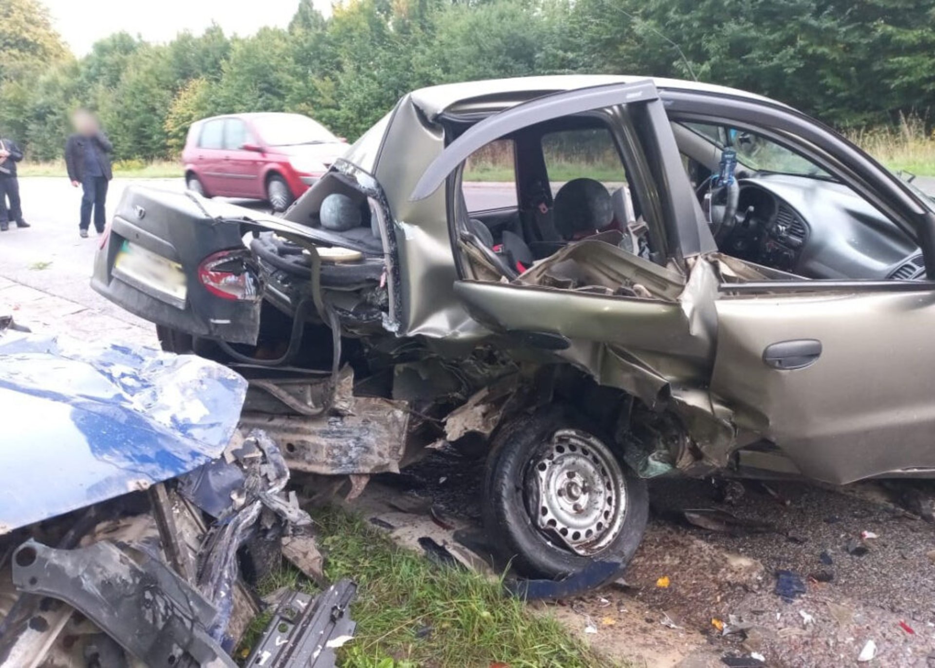 На трасі біля Львова у аварії травмувалось четверо осіб