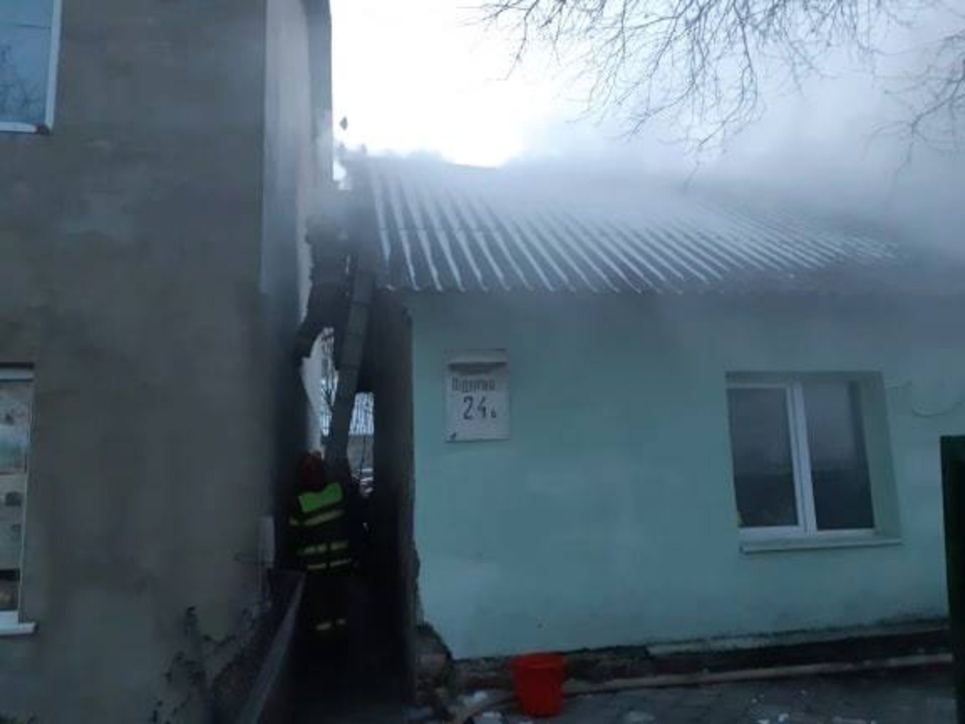 У Львові горів будинок