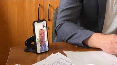 У вишиванці: депутат Львівської облради взяв участь у засіданні комісії онлайн (ФОТО)