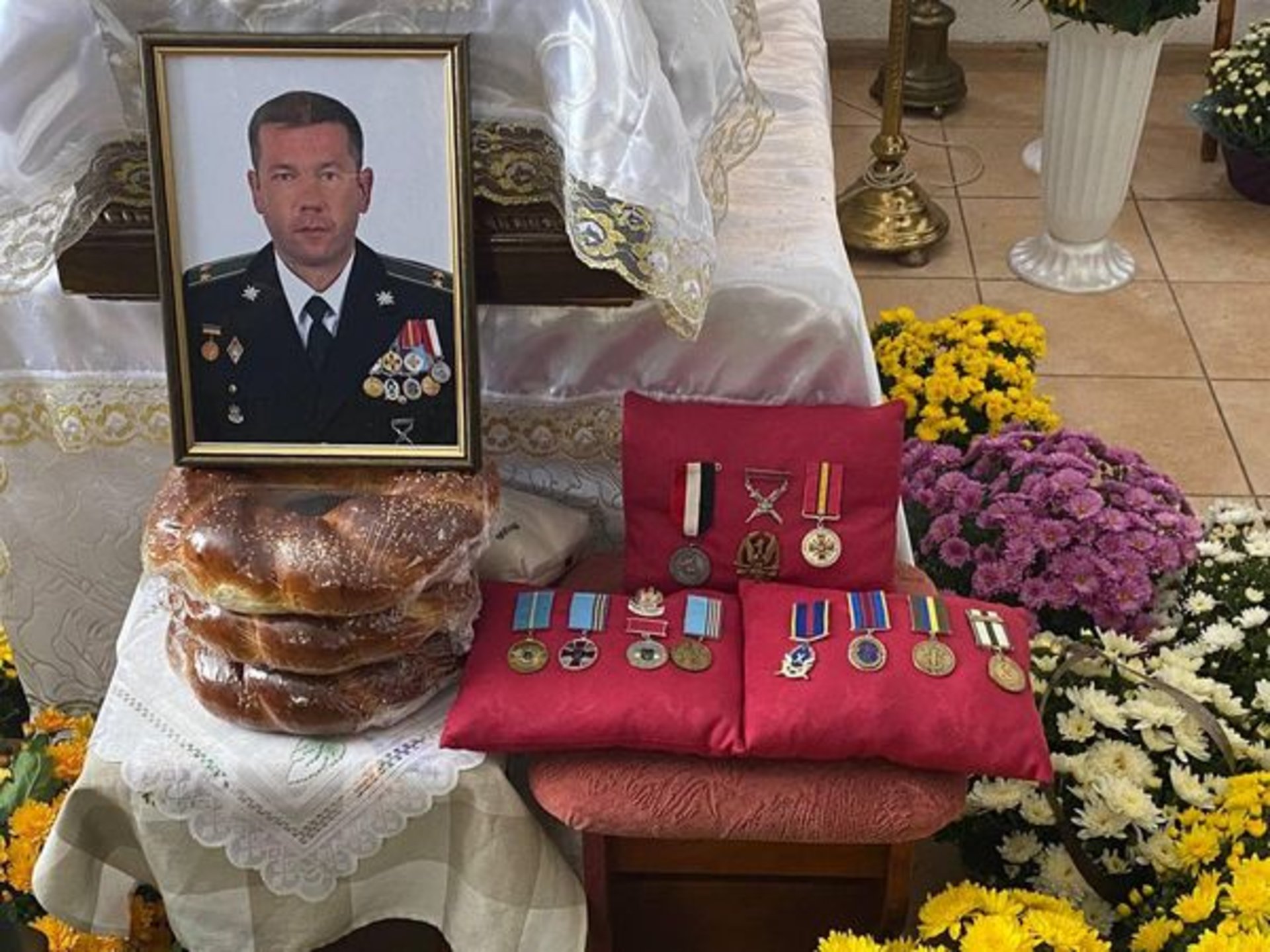 У Стрию поховали підполковника ЗСУ Віктора Пантєлєєва