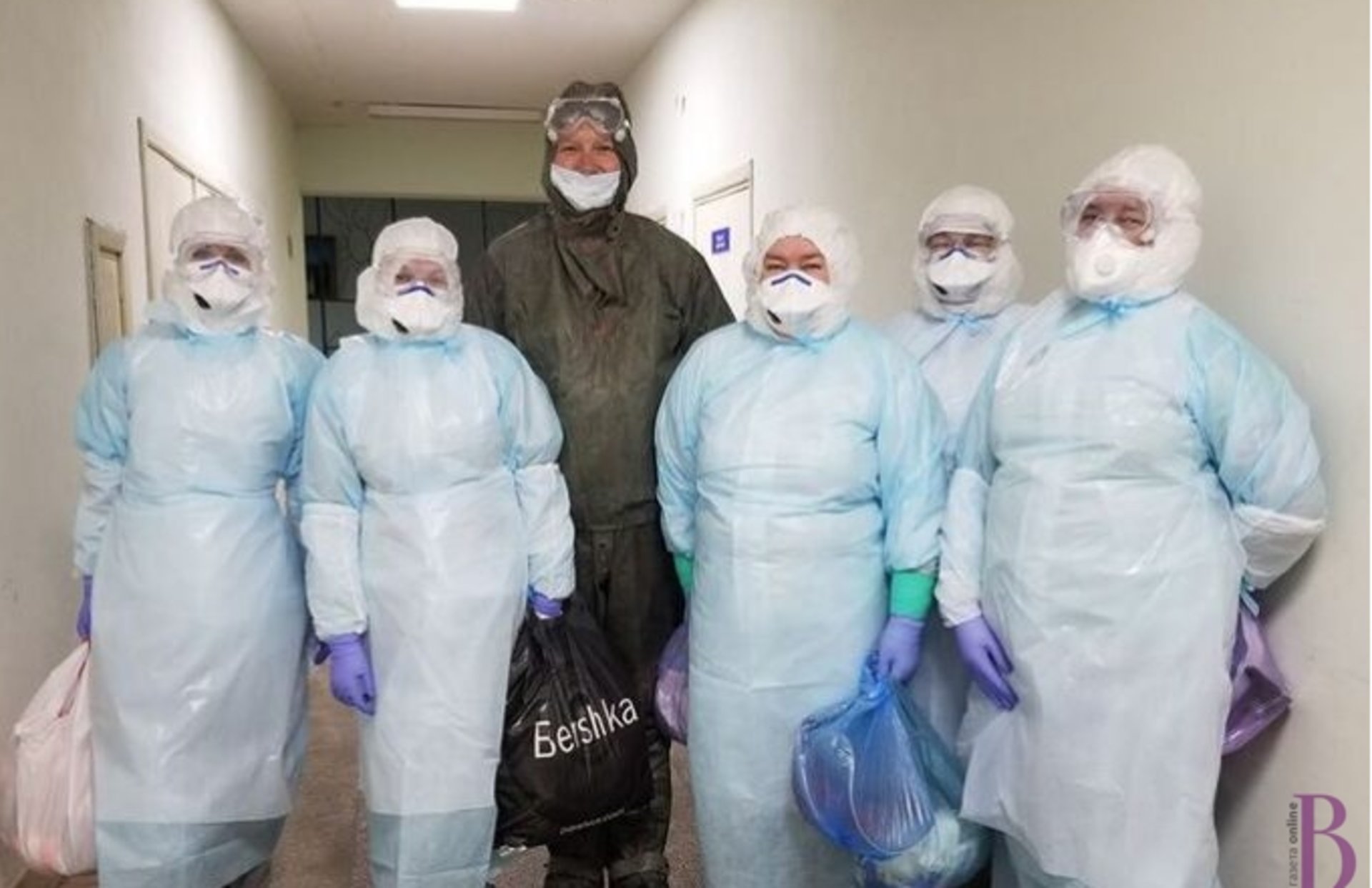 Фото: друга бригада першої вахти готова до тижневої вахти/"ВВ"