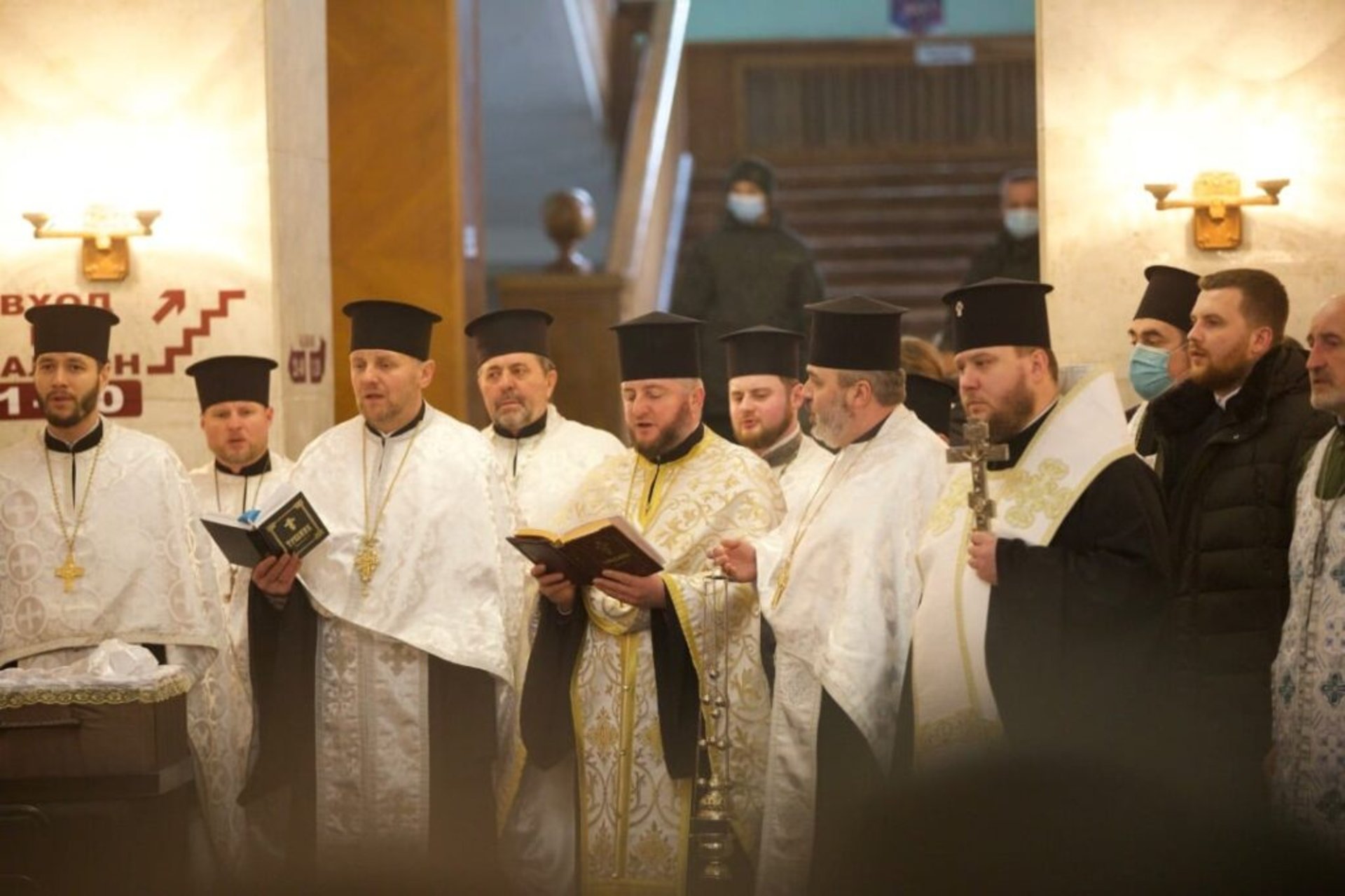 У Дніпрі відбулась панахида за п'ятьма загиблими військовослужбовцями Національної гвардії України