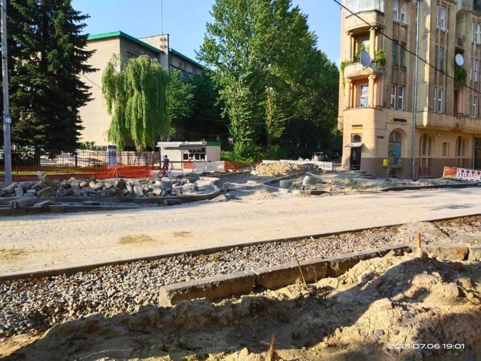 У Львові звузили вулицю Степана Бандери