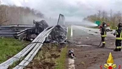 Ferrari розірвало навпіл: у Швейцарії у моторошній ДТП загинула українська модель і діджей з Косова