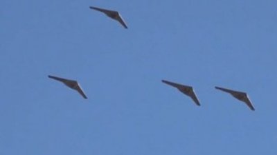 У Міноборони показали, як українські військові збивають іранські дрони над столицею (ВІДЕО)