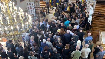 Львівщина провела в останню путь захисника України (ФОТО)