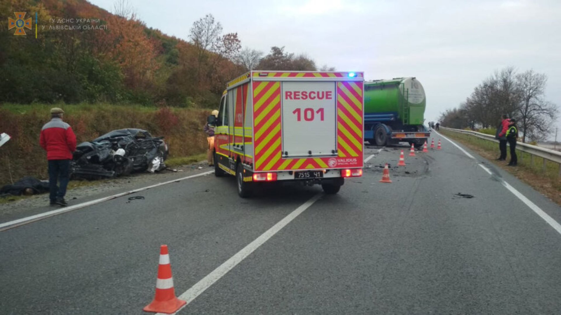 У Золочівському районі у ДТП загинуло двоє осіб