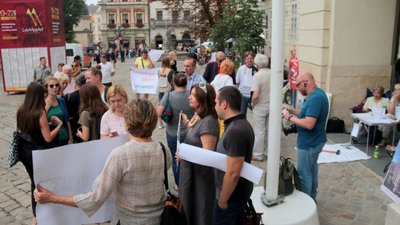 У Львівській міськраді триває конфлікт (ВІДЕО)