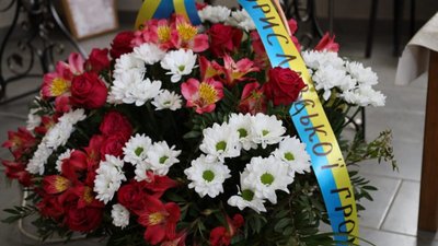 Бориславська громада зустріла померлого Захисника Тараса Подуфалова