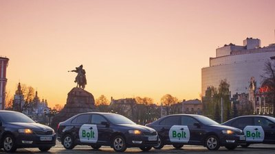 Сервіс для замовлення поїздок Bolt став активним у Кременчуці