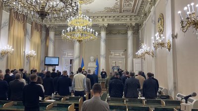 Львівська обласна рада прийняла заяву на підтримку Президента України