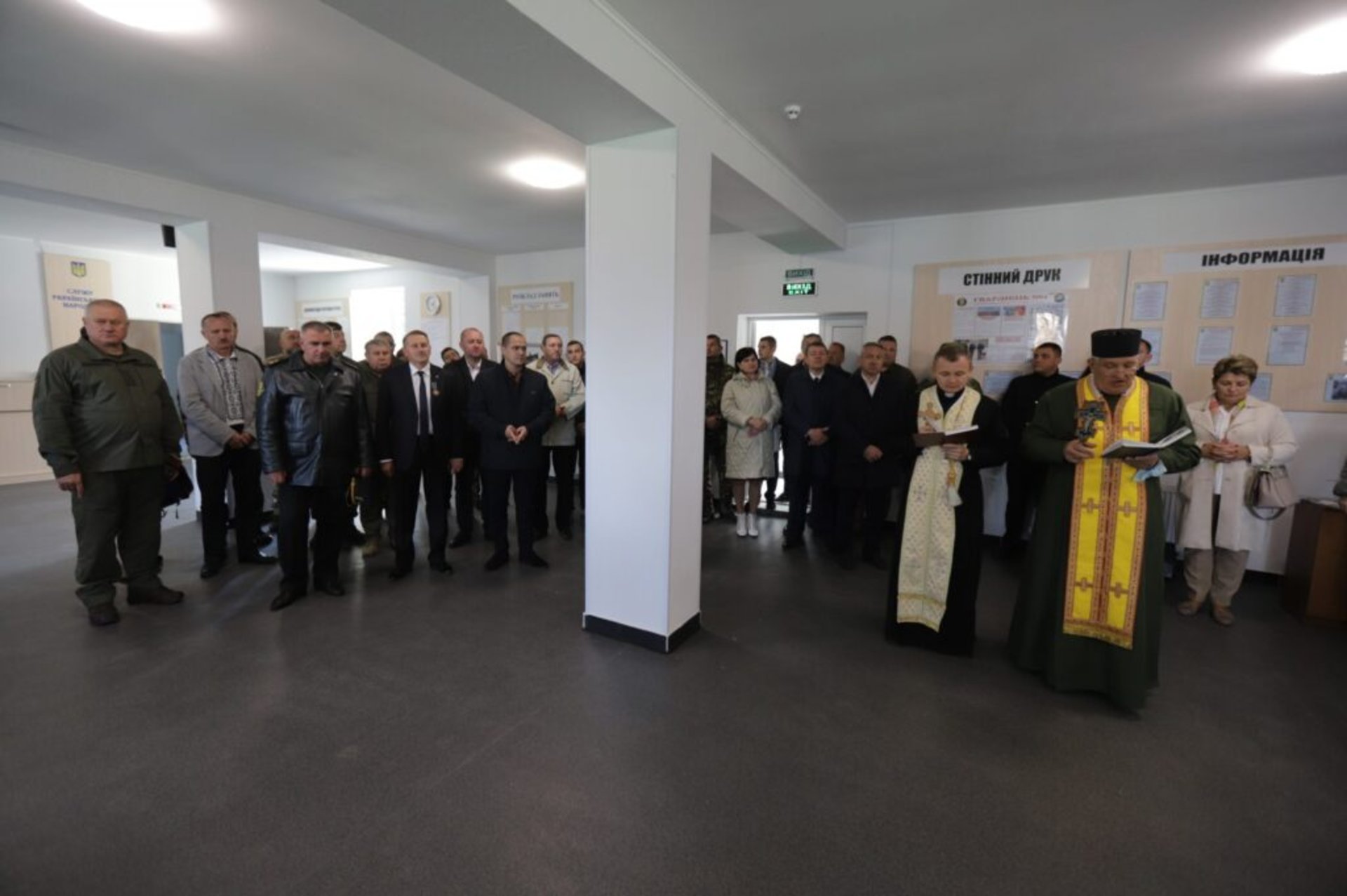 У Дрогобичі відкрили оновлену будівлю підрозділу Нацгвардії