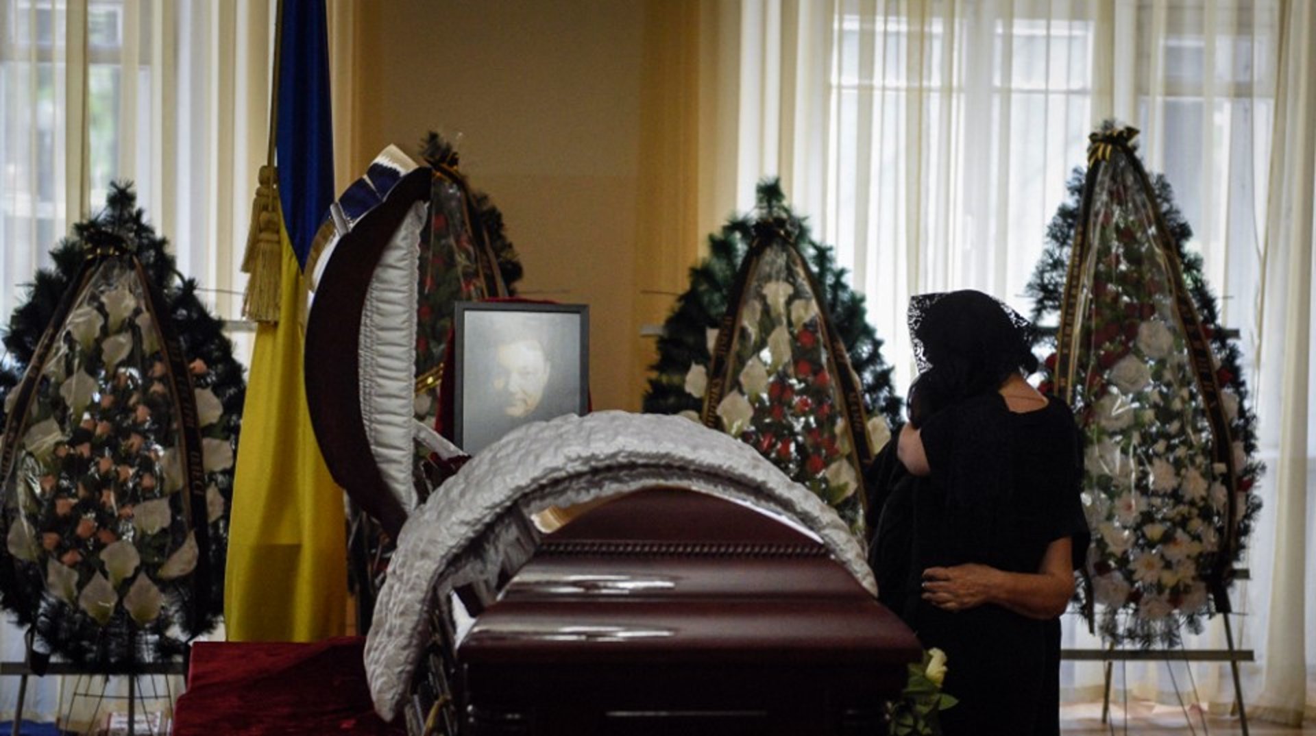 У Києві прощаються з депутатом Тимчуком. Фото: Народний фронт.
