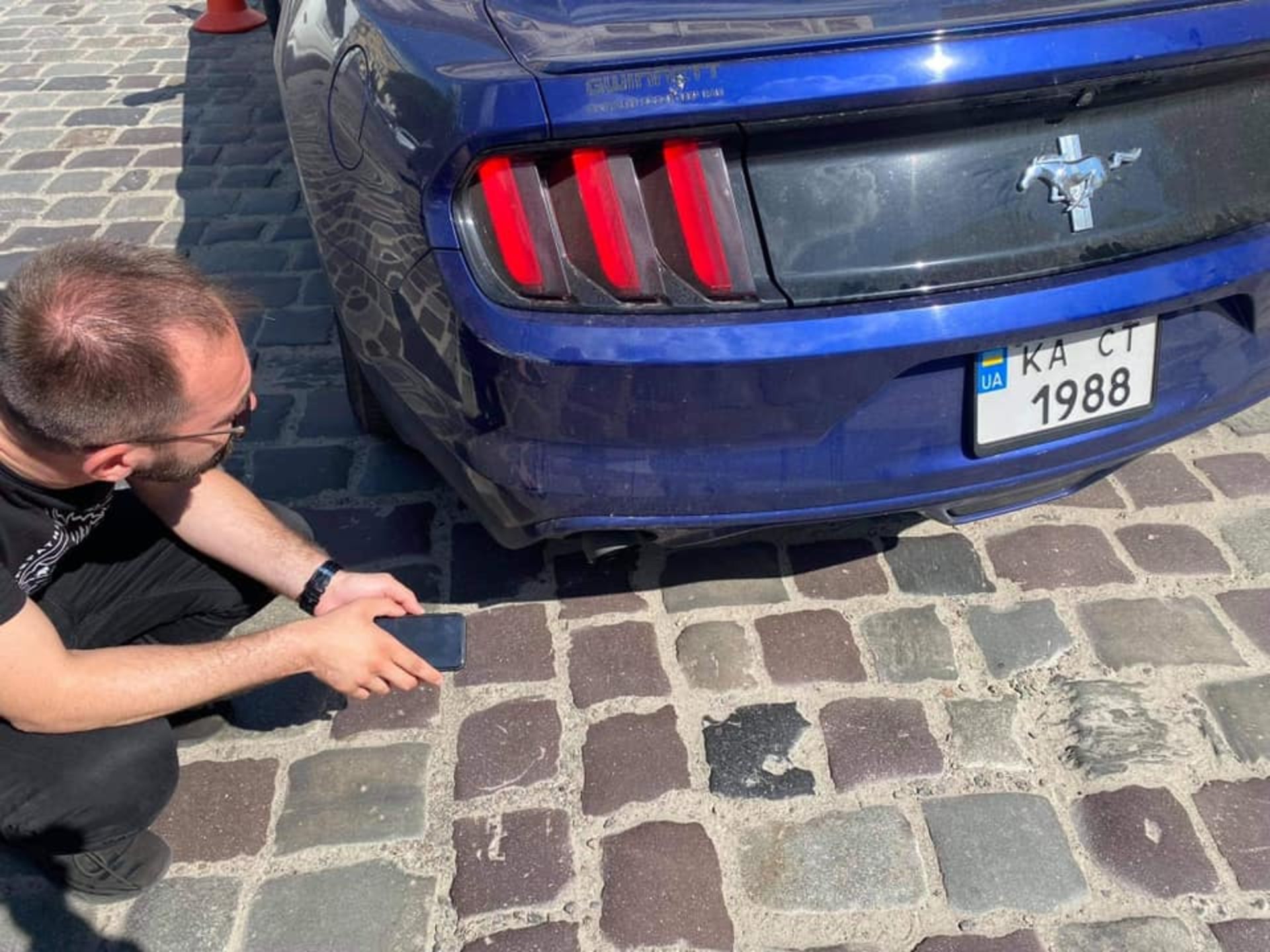 Автомобіль нардепа Юрченка