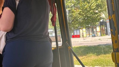 У Львові пасажири маршрутки опинились у пастці (ФОТО)