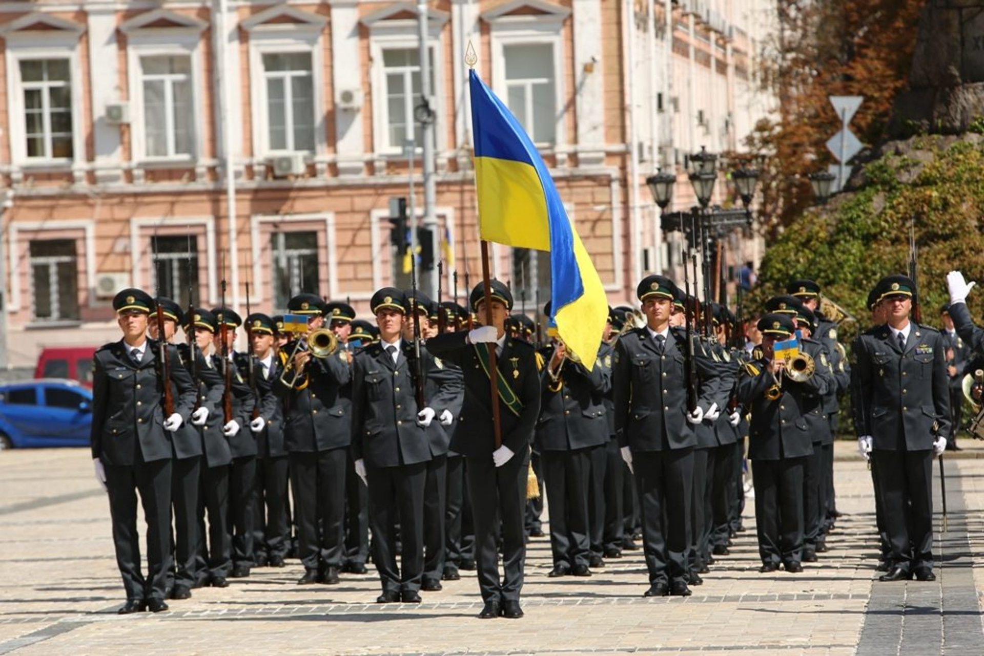 На Софійській площі відбувся видовищний флешмоб