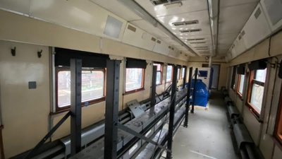 В Україні почав курсувати евакуаційний медичний потяг (ФОТО)