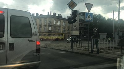 У Львові через приїзд Шмигаля ускладнили рух (ФОТО, ВІДЕО)